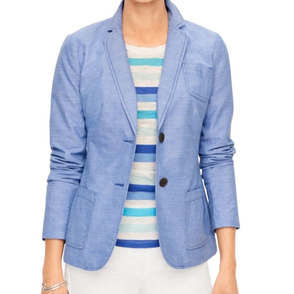 Talbots Light Blue Women's Blazer